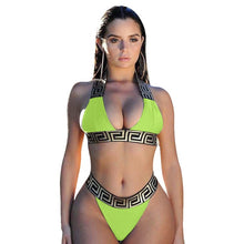 Load image into Gallery viewer, Bandage Swimsuit Sexy Bikini Set Women Crop Top Bikinis Mujer 2019 Swimwear Female Separate Fused Women's Swimming Suit Biquini