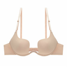 Load image into Gallery viewer, European and American Deep U-shaped Gathered Low-cut Halter Wedding Dress Evening Dress Sexy Lingerie Bra cinoo