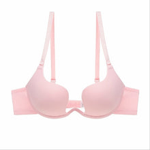 Load image into Gallery viewer, European and American Deep U-shaped Gathered Low-cut Halter Wedding Dress Evening Dress Sexy Lingerie Bra cinoo